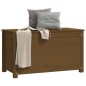 vidaXL Caja de almacenaje madera maciza pino marrón miel 80x40x45,5 cm vidaXL Caja de almacenaje madera maciza pino marrón miel 80x40x45,5 cm