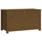 vidaXL Caja de almacenaje madera maciza pino marrón miel 80x40x45,5 cm vidaXL Caja de almacenaje madera maciza pino marrón miel 80x40x45,5 cm
