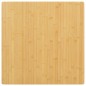 vidaXL Tablero de mesa de bambú 80x80x2,5 cm vidaXL Tablero de mesa de bambú 80x80x2,5 cm