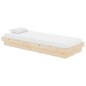 vidaXL Estructura de cama madera maciza 75x190 cm vidaXL Estructura de cama madera maciza 75x190 cm