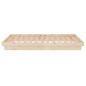vidaXL Estructura de cama madera maciza 75x190 cm vidaXL Estructura de cama madera maciza 75x190 cm