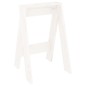 vidaXL Taburetes 2 unidades madera maciza de pino blanco 40x40x60 cm vidaXL Taburetes 2 unidades madera maciza de pino blanco 40x40x60 cm