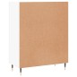 vidaXL Aparador de madera de ingeniería blanco 69,5x34x90 cm vidaXL Aparador de madera de ingeniería blanco 69,5x34x90 cm