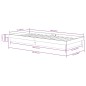 vidaXL Estructura de cama madera maciza 75x190 cm vidaXL Estructura de cama madera maciza 75x190 cm
