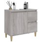 vidaXL Armario de baño madera contrachapada gris Sonoma 65x33x60 cm vidaXL Armario de baño madera contrachapada gris Sonoma 65x33x60 cm