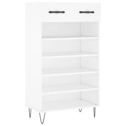 vidaXL Zapatero madera de ingeniería blanco 60x35x105 cm