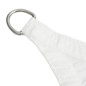 vidaXL Toldo de vela rectangular tela Oxford blanco 2x5 m