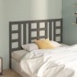 vidaXL Cabecero de cama madera maciza de pino gris 146x4x100 cm vidaXL Cabecero de cama madera maciza de pino gris 146x4x100 cm