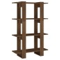 vidaXL Estantería/divisor de espacios roble marrón 80x30x123,5 cm vidaXL Estantería/divisor de espacios roble marrón 80x30x123,5 cm