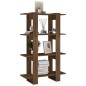 vidaXL Estantería/divisor de espacios roble marrón 80x30x123,5 cm vidaXL Estantería/divisor de espacios roble marrón 80x30x123,5 cm