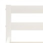 vidaXL Estructura de cama de madera maciza de pino blanco 140x200 cm vidaXL Estructura de cama de madera maciza de pino blanco 140x200 cm