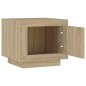 vidaXL Mesa de centro madera contrachapada roble Sonoma 51x50x45 cm vidaXL Mesa de centro madera contrachapada roble Sonoma 51x50x45 cm