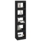 vidaXL Estantería de libros/divisor de espacios negro 40x30x166 cm vidaXL Estantería de libros/divisor de espacios negro 40x30x166 cm