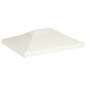 vidaXL Cubierta de repuesto de cenador 310 g/m² blanco crema 3x4 m vidaXL Cubierta de repuesto de cenador 310 g/m² blanco crema 3x4 m