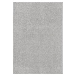 vidaXL Alfombra de pelo corto gris claro 200x290 cm