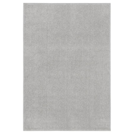 vidaXL Alfombra de pelo corto gris claro 200x290 cm