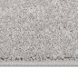 vidaXL Alfombra de pelo corto gris claro 200x290 cm
