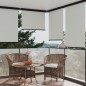 vidaXL Toldo lateral de balcón color crema 122x250 cm vidaXL Toldo lateral de balcón color crema 122x250 cm
