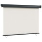 vidaXL Toldo lateral de balcón color crema 122x250 cm vidaXL Toldo lateral de balcón color crema 122x250 cm