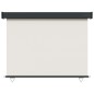 vidaXL Toldo lateral de balcón color crema 122x250 cm vidaXL Toldo lateral de balcón color crema 122x250 cm