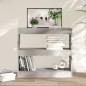 vidaXL Estantería/divisor de espacios gris hormigón 80x30x72 cm vidaXL Estantería/divisor de espacios gris hormigón 80x30x72 cm