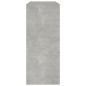 vidaXL Estantería/divisor de espacios gris hormigón 80x30x72 cm vidaXL Estantería/divisor de espacios gris hormigón 80x30x72 cm