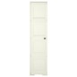 vidaXL Armario de plástico diseño madera Vanila Ice 40x43x164 cm vidaXL Armario de plástico diseño madera Vanila Ice 40x43x164 cm