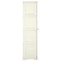 vidaXL Armario de plástico diseño madera Vanila Ice 40x43x164 cm vidaXL Armario de plástico diseño madera Vanila Ice 40x43x164 cm
