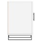 vidaXL Mueble para TV madera de ingeniería blanco 150x30x50 cm vidaXL Mueble para TV madera de ingeniería blanco 150x30x50 cm