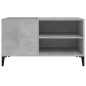 vidaXL Mueble discos madera contrachapada gris hormigón 84,5x38x48 cm vidaXL Mueble discos madera contrachapada gris hormigón 84,5x38x48 cm