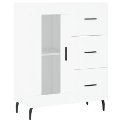 vidaXL Aparador de madera de ingeniería blanco 69,5x34x90 cm