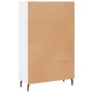 vidaXL Aparador alto madera de ingeniería blanco 69,5x31x115 cm vidaXL Aparador alto madera de ingeniería blanco 69,5x31x115 cm