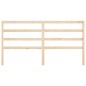 vidaXL Cabecero de cama madera maciza de pino 206x4x100 cm vidaXL Cabecero de cama madera maciza de pino 206x4x100 cm