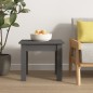 vidaXL Mesa de centro de madera maciza de pino gris 35x35x30 cm vidaXL Mesa de centro de madera maciza de pino gris 35x35x30 cm