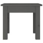 vidaXL Mesa de centro de madera maciza de pino gris 35x35x30 cm vidaXL Mesa de centro de madera maciza de pino gris 35x35x30 cm