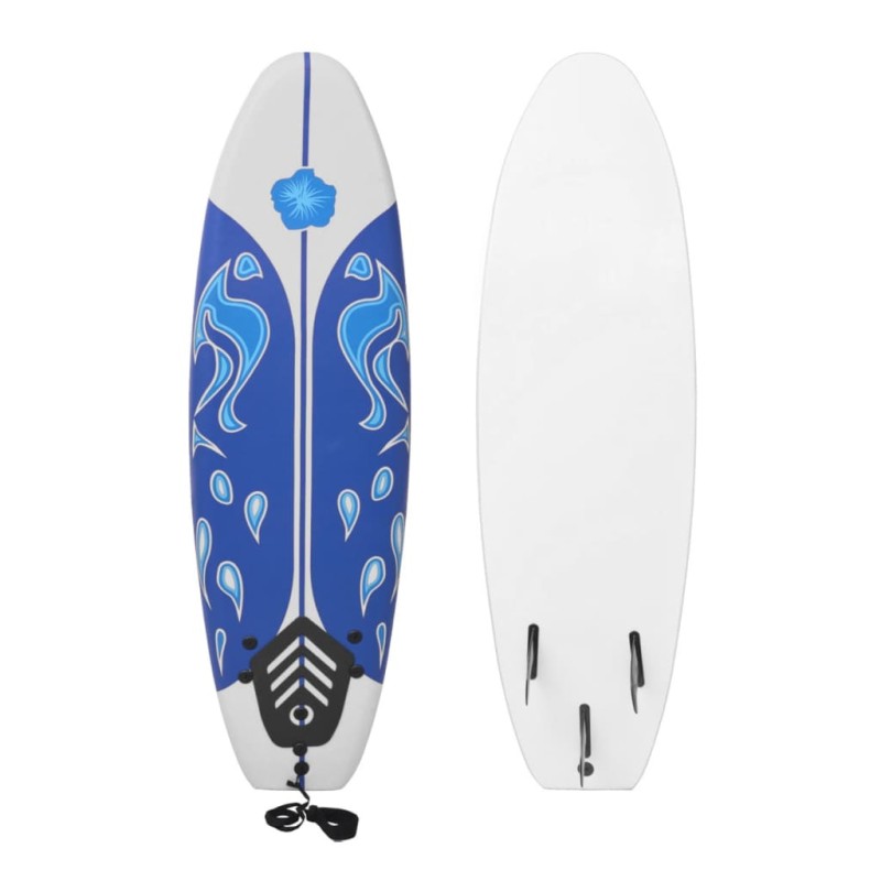 vidaXL Tabla de surf azul 170 cm vidaXL Tabla de surf azul 170 cm