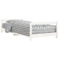 vidaXL Estructura de cama para niños madera de pino blanco 90x190 cm vidaXL Estructura de cama para niños madera de pino blanco 90x190 cm