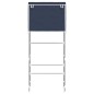 vidaXL Estantería 2 niveles lavadora hierro azul 71x29,5x170,5cm vidaXL Estantería 2 niveles lavadora hierro azul 71x29,5x170,5cm