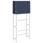 vidaXL Estantería 2 niveles lavadora hierro azul 71x29,5x170,5cm vidaXL Estantería 2 niveles lavadora hierro azul 71x29,5x170,5cm