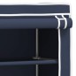 vidaXL Estantería 2 niveles lavadora hierro azul 71x29,5x170,5cm vidaXL Estantería 2 niveles lavadora hierro azul 71x29,5x170,5cm
