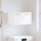 vidaXL Armario de pared madera de ingeniería blanco 60x36,5x35 cm vidaXL Armario de pared madera de ingeniería blanco 60x36,5x35 cm