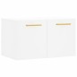 vidaXL Armario de pared madera de ingeniería blanco 60x36,5x35 cm vidaXL Armario de pared madera de ingeniería blanco 60x36,5x35 cm