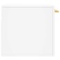 vidaXL Armario de pared madera de ingeniería blanco 60x36,5x35 cm vidaXL Armario de pared madera de ingeniería blanco 60x36,5x35 cm