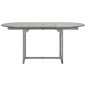 vidaXL Mesa de comedor jardín madera maciza acacia (120-170)x80x75 cm vidaXL Mesa de comedor jardín madera maciza acacia (120-170)x80x75 cm