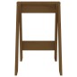 vidaXL Taburetes 2 uds madera maciza de pino marrón miel 40x40x60 cm vidaXL Taburetes 2 uds madera maciza de pino marrón miel 40x40x60 cm