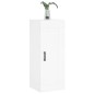 vidaXL Armario de pared madera de ingeniería blanco 34,5x34x90 cm vidaXL Armario de pared madera de ingeniería blanco 34,5x34x90 cm