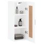 vidaXL Armario de pared madera de ingeniería blanco 34,5x34x90 cm vidaXL Armario de pared madera de ingeniería blanco 34,5x34x90 cm