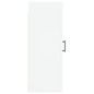 vidaXL Armario de pared madera de ingeniería blanco 34,5x34x90 cm vidaXL Armario de pared madera de ingeniería blanco 34,5x34x90 cm