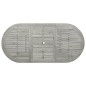 vidaXL Mesa de comedor jardín madera maciza acacia (120-170)x80x75 cm vidaXL Mesa de comedor jardín madera maciza acacia (120-170)x80x75 cm
