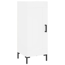 vidaXL Aparador madera de ingeniería blanco 34,5x34x90 cm
